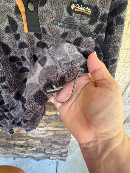 Columbia NWT Helvetia II Printed Crop Half Snap-Size XS - Picture 6 of 9